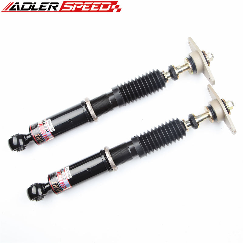 ADLERSPEED 32 Way Damping Mono Tube Coilovers Kit Inverted Shocks For 2013-18 Ford Focus ST