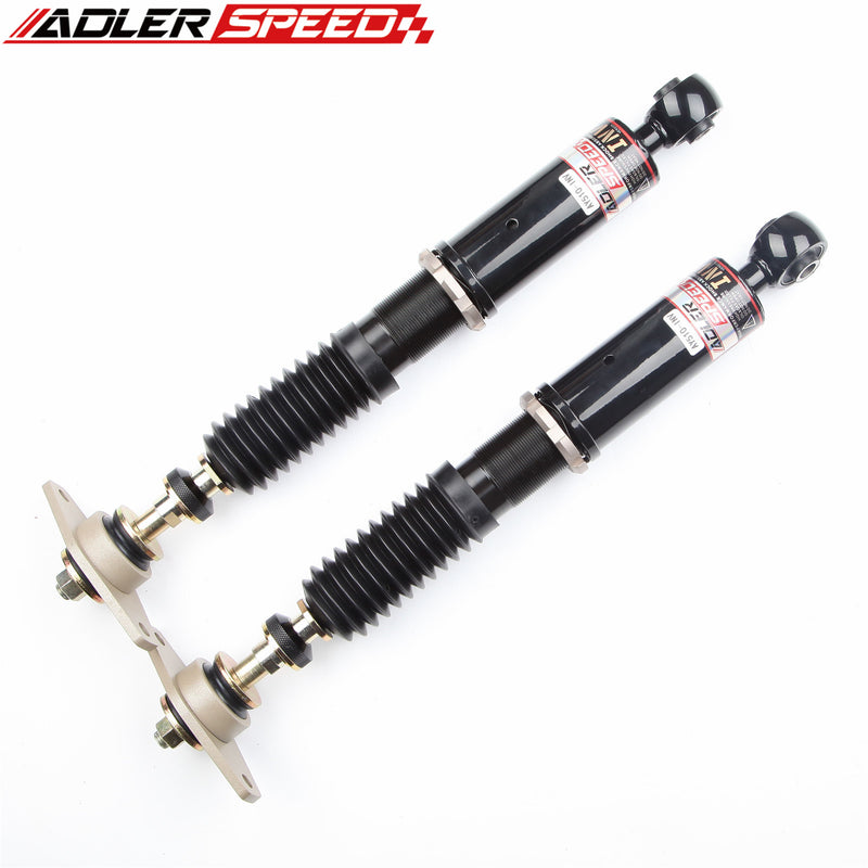 ADLERSPEED 32 Way Damping Mono Tube Coilovers Kit Inverted Shocks For 2013-18 Ford Focus ST