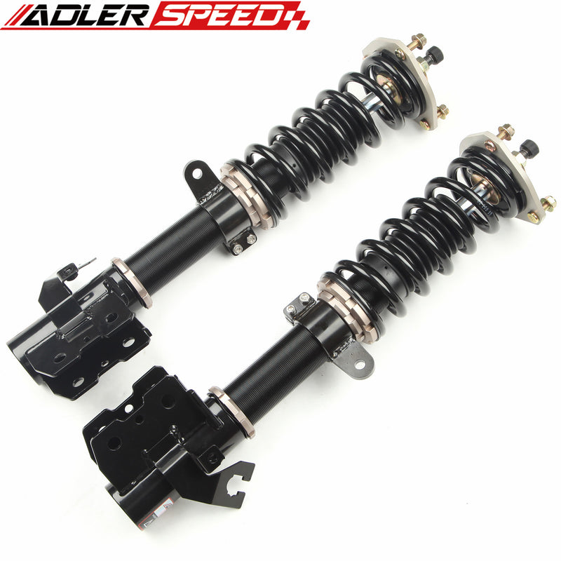 US SHIP ADLERSPEED 18 Level Damping Adjustable Coilovers Kit for 91-94 Nissan Sentra B13