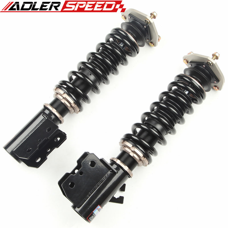 US SHIP ADLERSPEED 18 Level Damping Adjustable Coilovers Kit for 91-94 Nissan Sentra B13