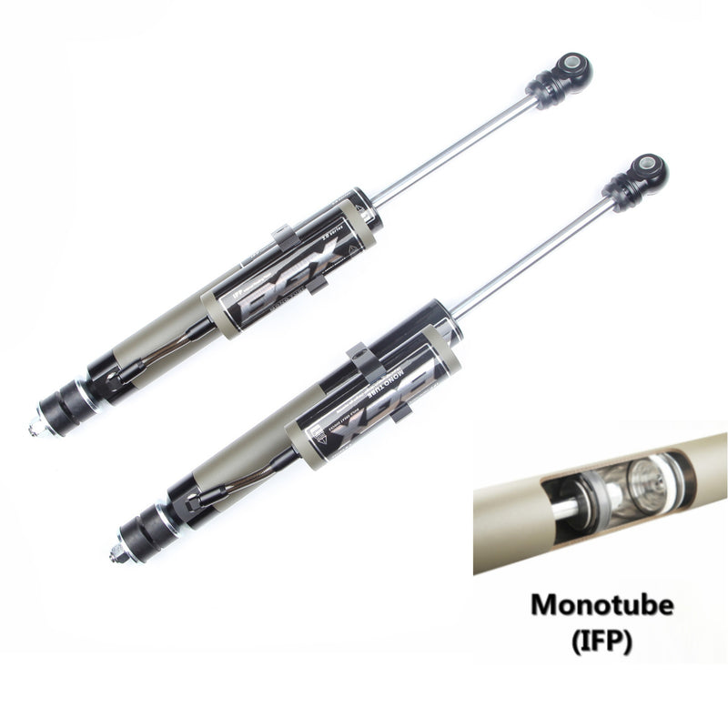 US SHIP ！BGX 4pc MonoTube / IFP Reservoir Shocks 1.5-3.5" Lift for 07-18 Jeep Wrangler JK