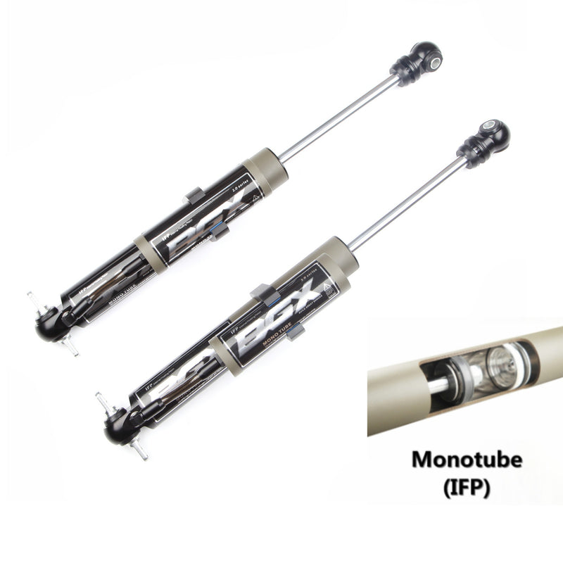 US SHIP ! Monotube Reservoir Rear Shocks 0"-1" Lift Kit for 2007-2017 Jeep Wrangler JK