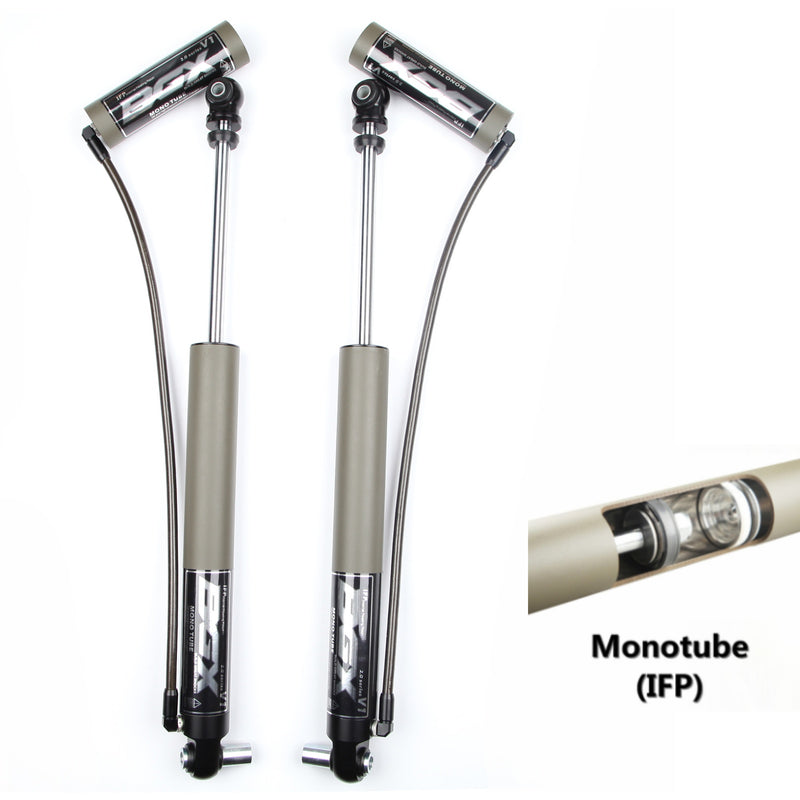 US SHIP ! BGX MonoTube Front & Rear Reservoir Shocks 2-3" Lift for 18-19 Jeep Wrangler JL