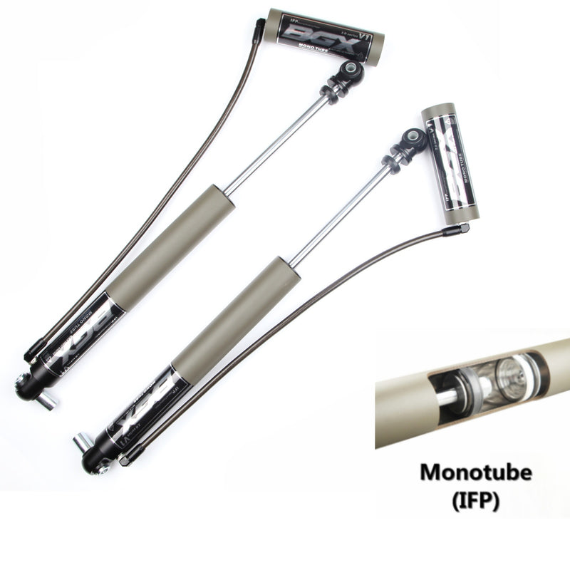 US SHIP ! BGX MonoTube Front & Rear Reservoir Shocks 2-3" Lift for 18-19 Jeep Wrangler JL