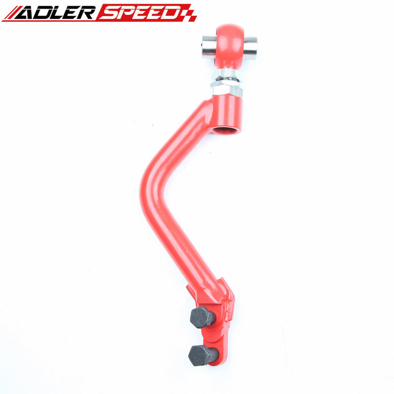 Red Adjustable Front Tension Rod Arms Set for Lexus IS300 Toyota Chaser JZX100