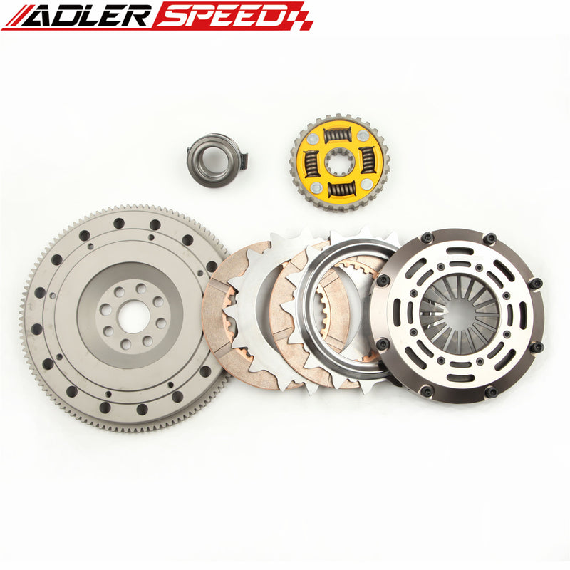 US SHIP ! ADLERSPEED SPRUNG CLUTCH TWIN DISK KIT FOR 2001-2006 BMW M3 E46 S54 6-SPEED