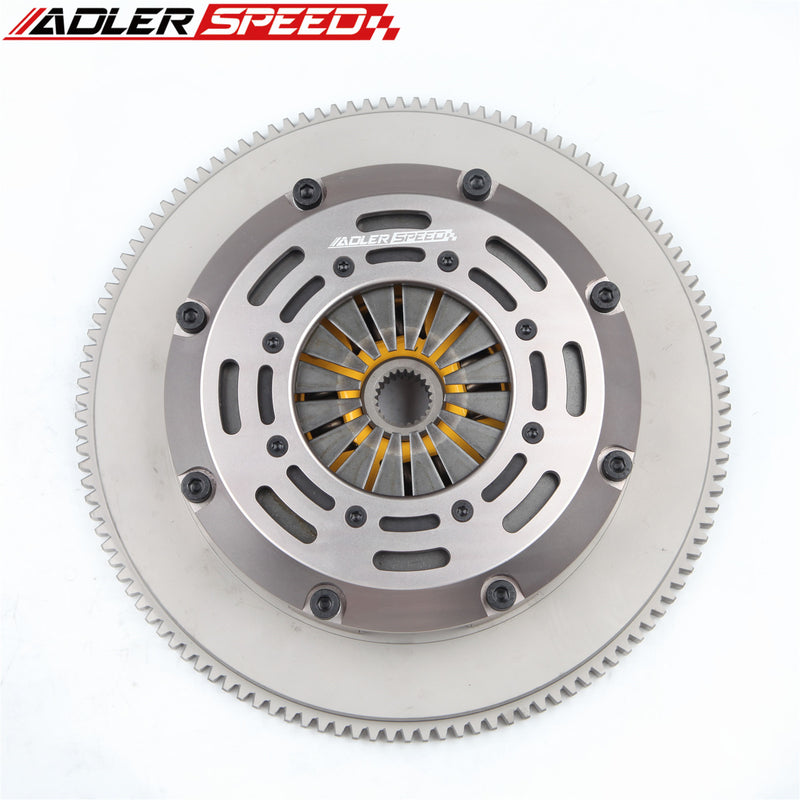 ADLERSPEED SPRUNG TWIN DISC CLUTCH KIT STANDARD FOR TOYOTA CELICA ALL TRAC MR2 TURBO 3SGTE