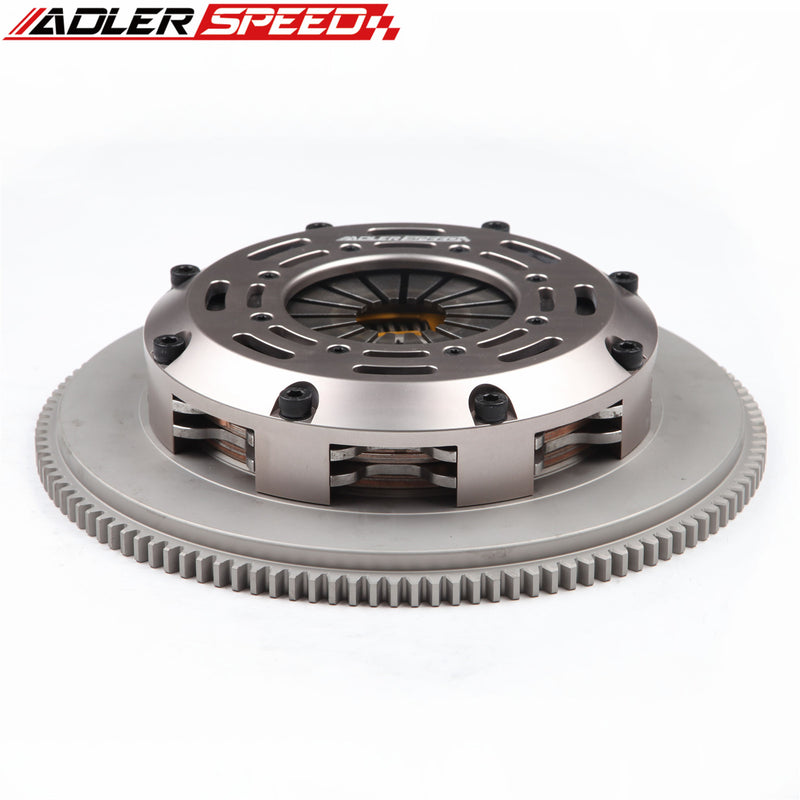 ADLERSPEED RACEING / STREET CLUTCH TWIN DISC FLYWHEEL KIT for 05-10 SCION tC xB 2.4L 2AZ-FE STANDARD