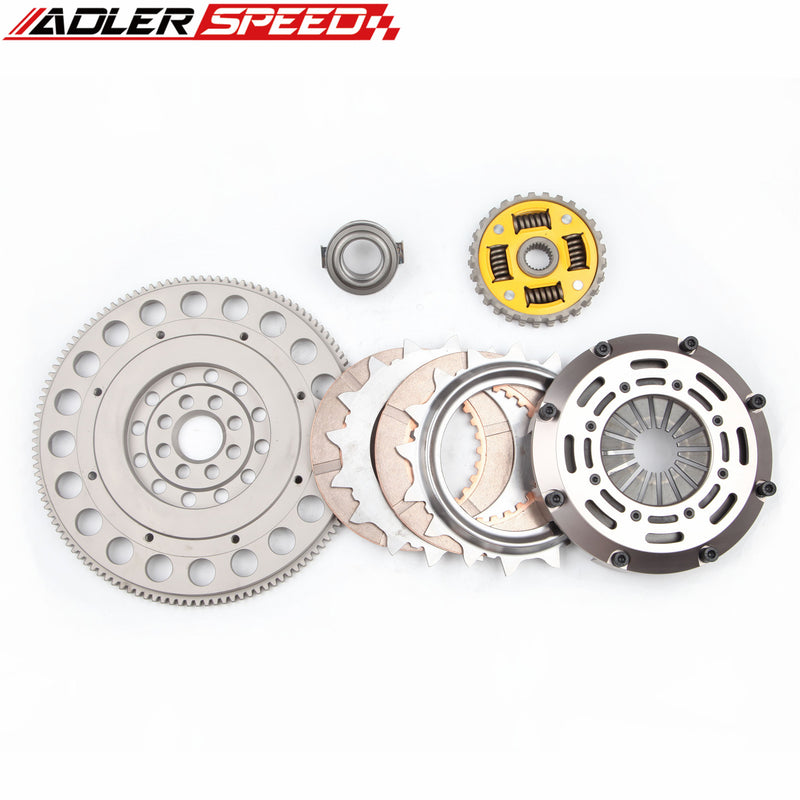 ADLERSPEED RACING & STREET CLUTCH TWIN DISC KIT MEDIUM FOR TOYOTA CELICA ALL TRAC MR2 TURBO 3SGTE