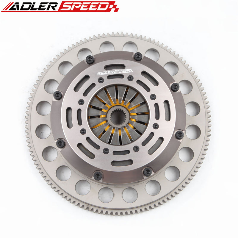 ADLERSPEED RACING & STREET CLUTCH TWIN DISC KIT MEDIUM FOR TOYOTA CELICA ALL TRAC MR2 TURBO 3SGTE