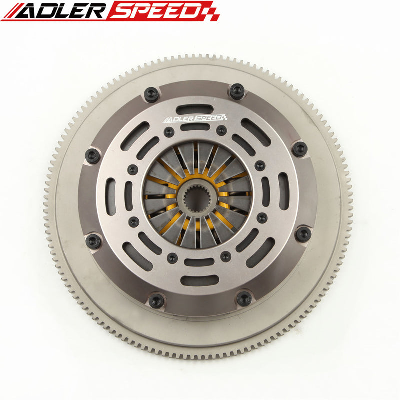 ADLERSPEED Sprung Clutch Twin Disc Standard For 97-05 AUDI A4 B5 B6 1.8L Turbo