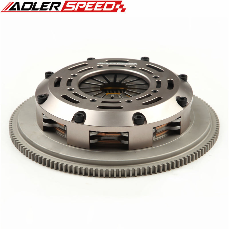 ADLERSPEED Sprung Clutch Twin Disc Standard For 97-05 AUDI A4 B5 B6 1.8L Turbo