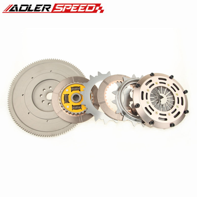 US SHIP ! ADLERSPEED Sprung Clutch Twin Disc Standard For SUBARU WRX STI EJ25 6 SPEED 2004-2018