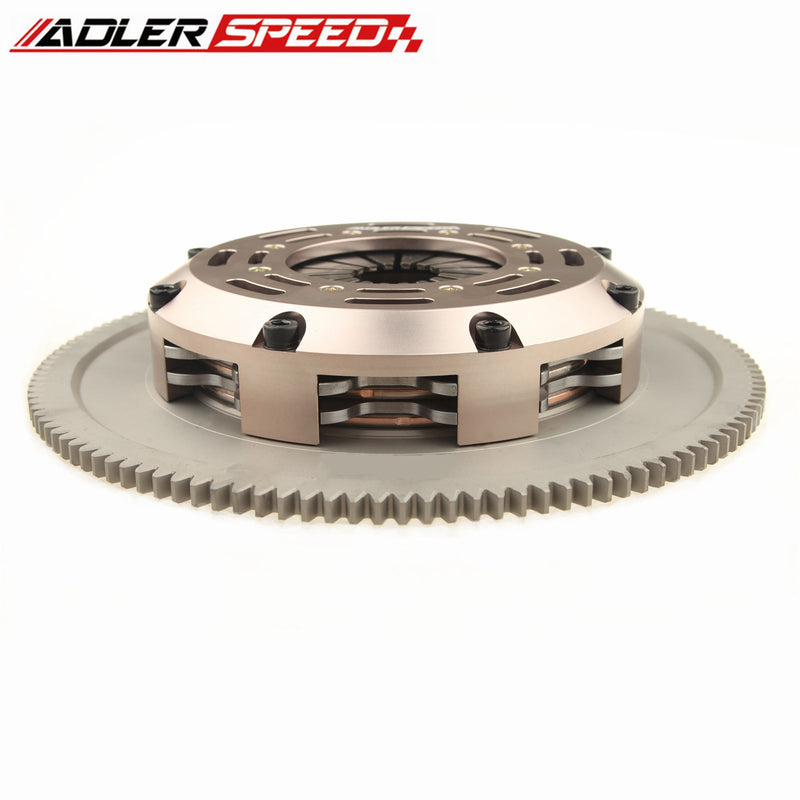 ADLERSPEED RACING & STREET CLUTCH TWIN DISK KIT for 04-18 SUBARU WRX STI EJ25 6 SPEED