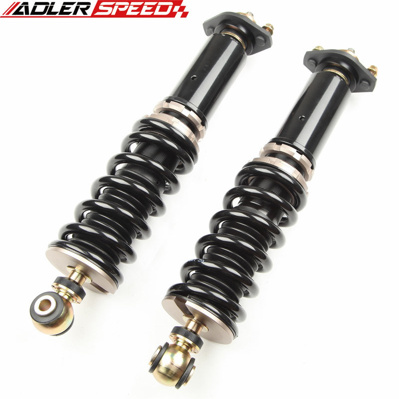 US SHIP ! ADLERSPEED 32 Level Damper Coilovers Suspension for BMW M3 (E46) 01-06 True Coilover Setup