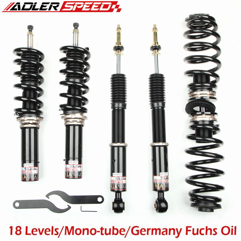 US SHIP ! ADLERSPEED 18 Way Damping Coilovers Lowering Suspension Kit For Audi A7 Quattro 2012-2018