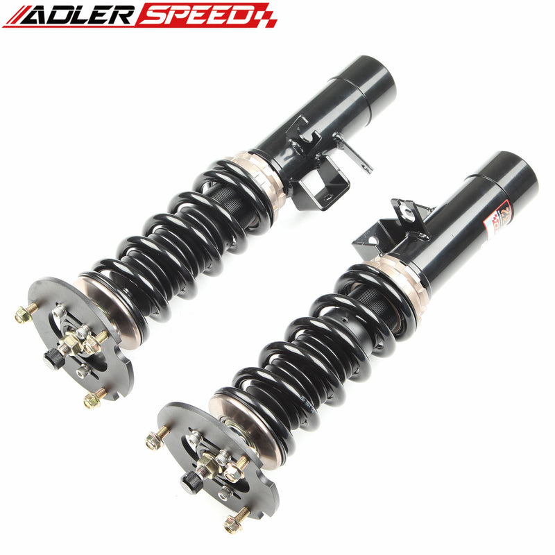 US SHIP 32 Step Damper Mono Tube Coilovers Suspension Lowering Kit for BMW E34 RWD 87-95