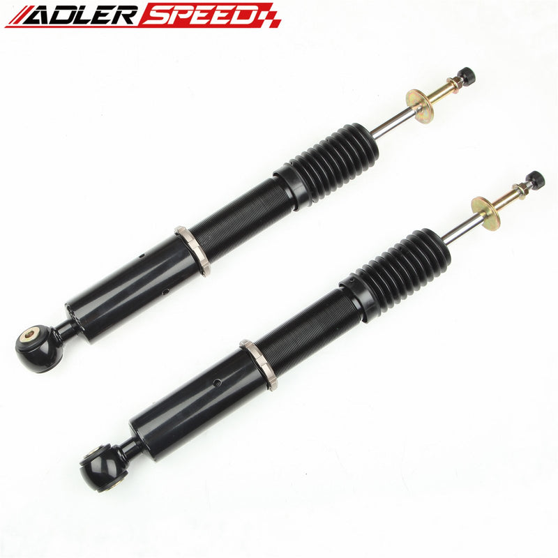 ADLERSPEED 18 Clicks Mono Tube Coilovers for 2002-09 Mercedes Benz CLK W209 RWD Adj. Damper