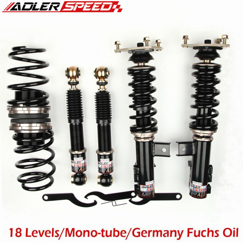 US SHIP ! ADLERSPEED  18 Level Coilovers Suspension Kit For Kia Forte Koup 10-13 Adjust Damper Shocks