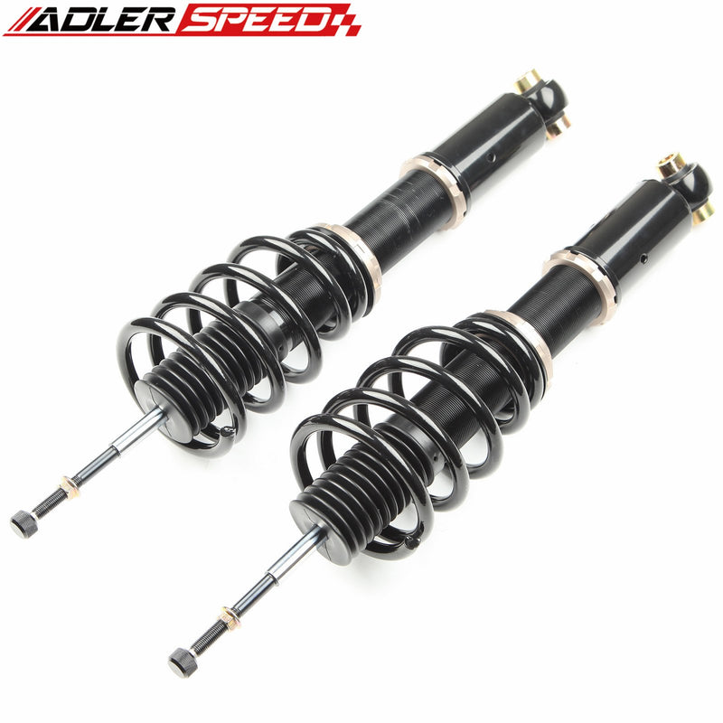 US SHIP 32 Click Mono Tube Adjustable Height Coilovers Shocks Kit for 1998-2001 SAAB 9-5