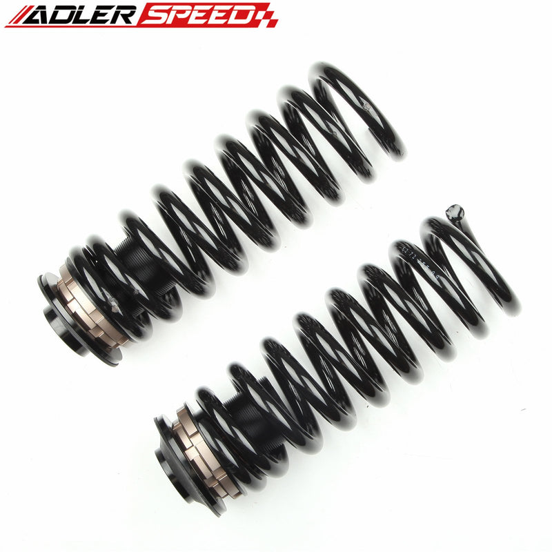 ADLERSPEED 18 Clicks Mono Tube Coilovers for 2002-09 Mercedes Benz CLK W209 RWD Adj. Damper