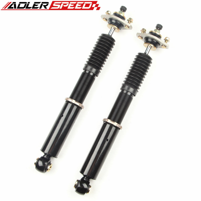 US SHIP ! ADLERSPEED 18 Step Mono Tube Coilover Lowering Suspension Kit For BMW E36 92-98 323 325 RWD