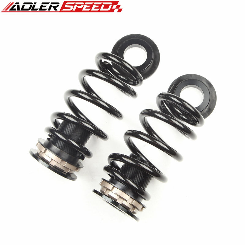 US SHIP ! ADLERSPEED 18 Step Mono Tube Coilover Lowering Suspension Kit For BMW E36 92-98 323 325 RWD