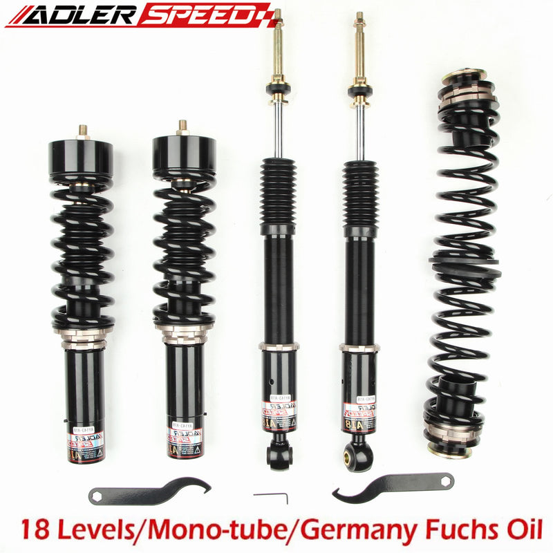 ADLERSPEED Coilovers For Audi A4 (B8) /A4 Quattro (B8) 09-16 18 Level Adj. Lowering Shocks