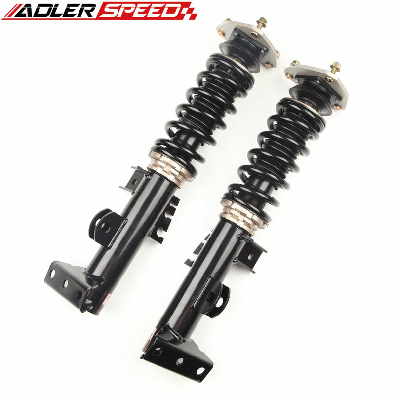 US SHIP ! ADLERSPEED 18 Step Mono Tube Coilover Lowering Suspension Kit For BMW E36 92-98 323 325 RWD