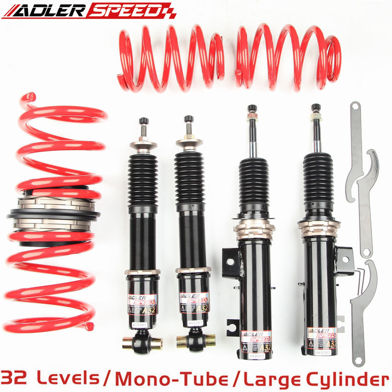 US SHIP 32 Way Adjustable Damper Coilovers Lowering Suspension Kit for Volvo V70N 00-08