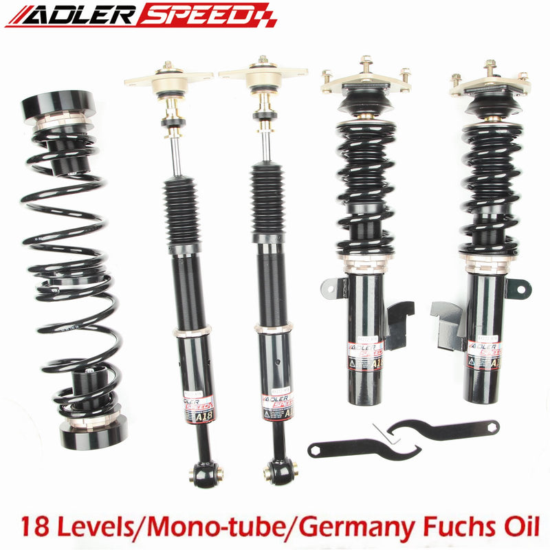 ADLERSPEED 18 Way Adjustable Damper Coilover Lowering Suspension Kit for Mazda3 Speed3 04-09