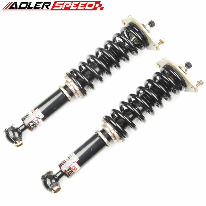 US SHIP ADLERSPEED Coilovers Lowering Kit w/18 Way Damping for Mazda RX7 86-91 (FC3S)