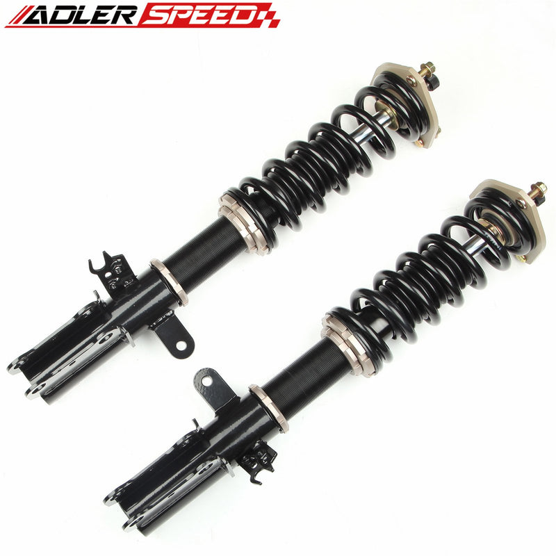 US SHIP ! ADLERSPEED  18 Click Mono Tube Adj. Coilovers Strut for 12-17 Camry CV50 L LE XLE Front+Rear