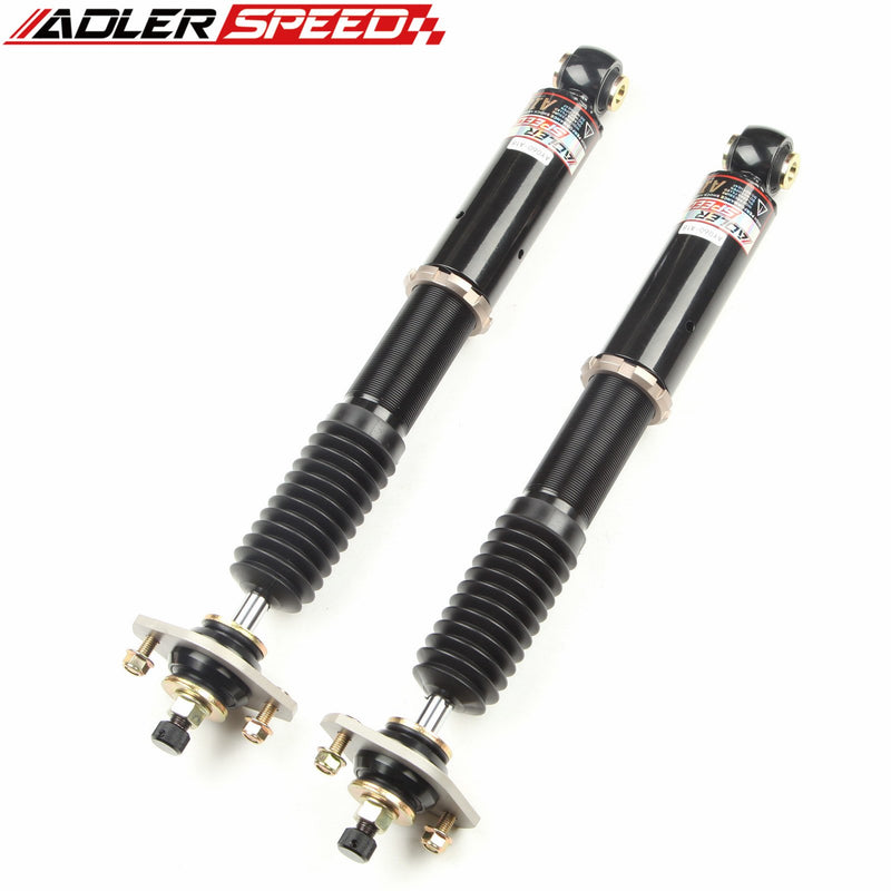 US SHIP ! ADLERSPEED 18 Step Mono Tube Coilover Lowering Suspension Kit For BMW E36 92-98 323 325 RWD