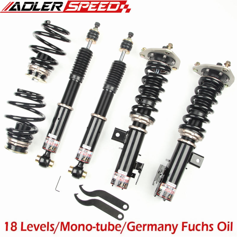 US SHIP ! ADLERSPEED For Scion iM 2016/Corolla iM 2017-18 Coilovers Kit 18 Level Adj. Height Springs