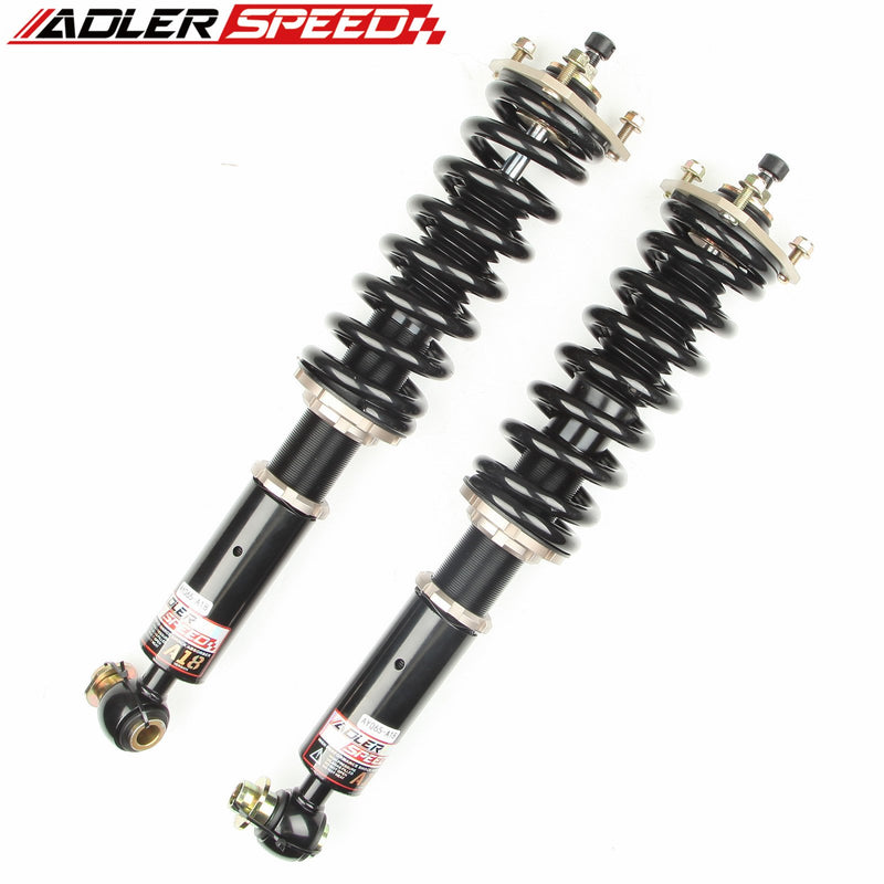 US SHIP ! ADLERSPEED 18 Level Adj. Springs Shocks Coilovers For 97-03 BMW E39 528i 530i M5 5 Series