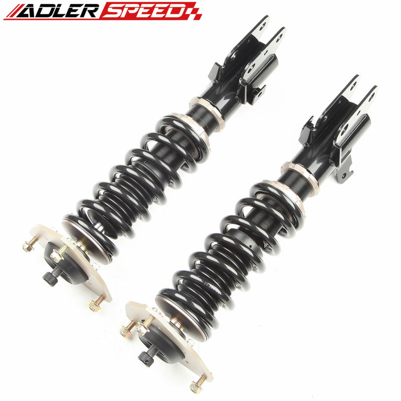 ADLERSPEED 18 Clicks Mono Tube Coilovers Suspension Kit for 2003-06 Subaru Baja Adj. Damper