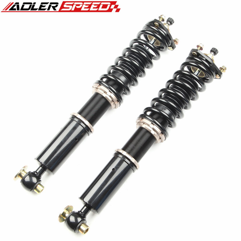 32 Level Damper Mono Tube Coilovers Suspension Lowering Kit for BMW E34 RWD 87-95