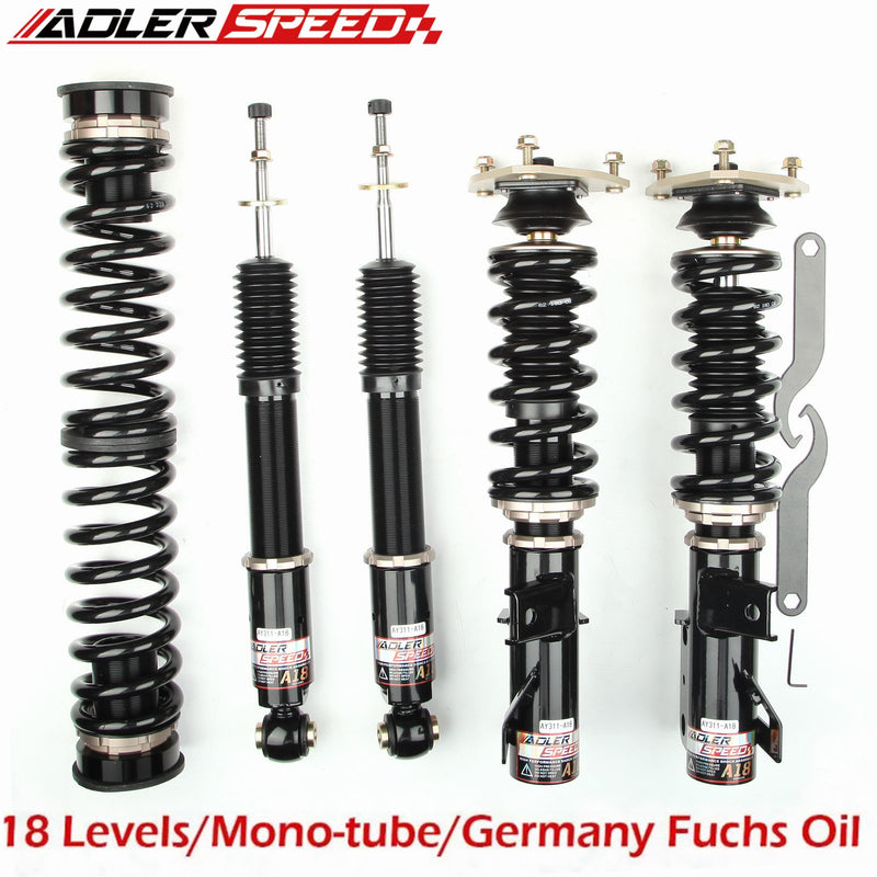 ADLERSPEED 18 Way Coilovers Shocks for Cadillac ATS 13-19,CTS 14-19, CT4 20-21 Adj. Damper