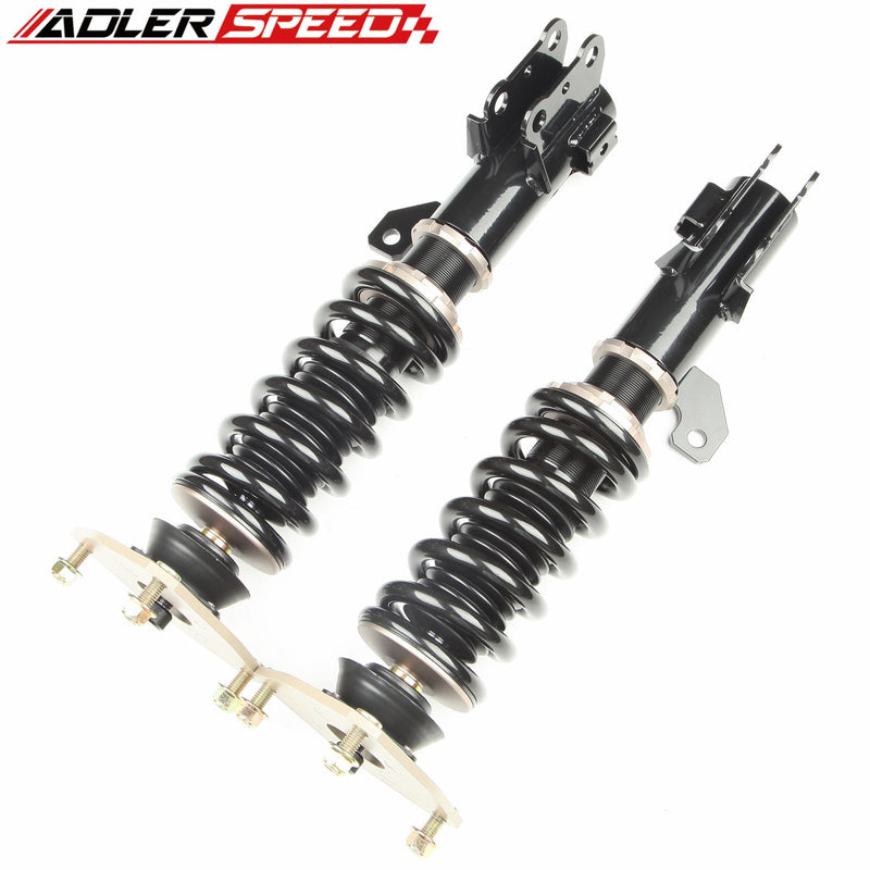 US SHIP ! ADLERSPEED 18 Level Damper Adjust Coilovers Springs Shocks For 08-10 Hyundai Genesis Coupe