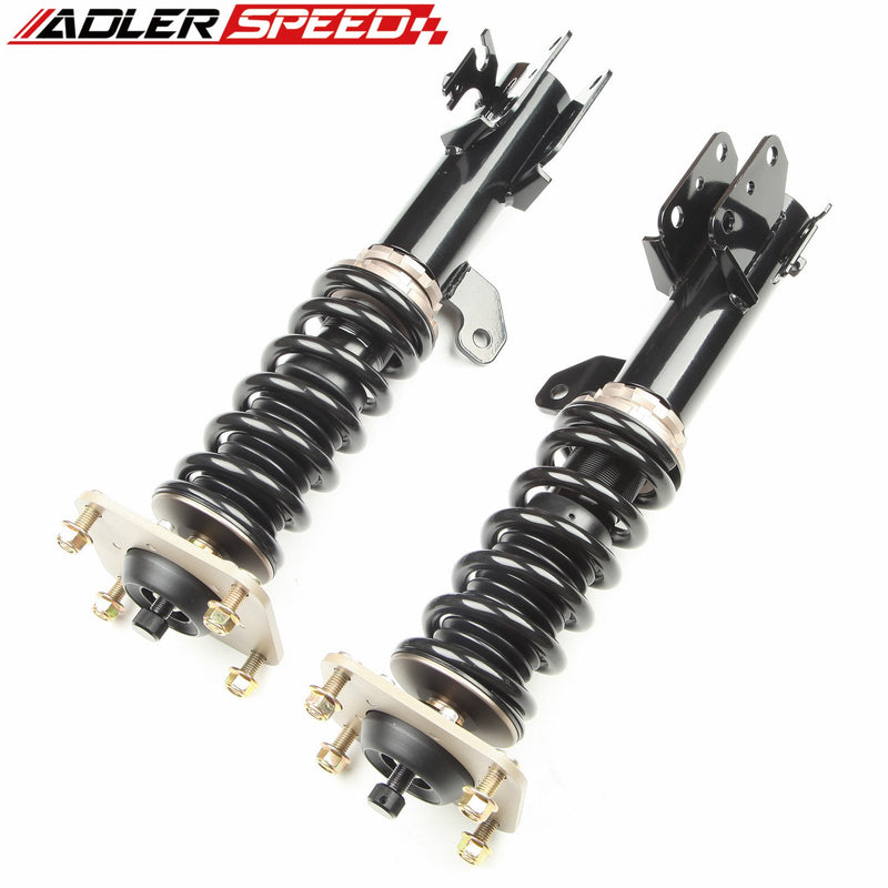 ADLERSPEED 18 Level Damping Adjust Coilovers Shocks Springs for Mazda Protege & 5 1999-2003