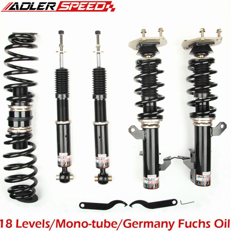 US SHIP ! ADLERSPEED 18 Level Adjustable Damper Coilovers Kit For 2016-2020 Chevy Malibu