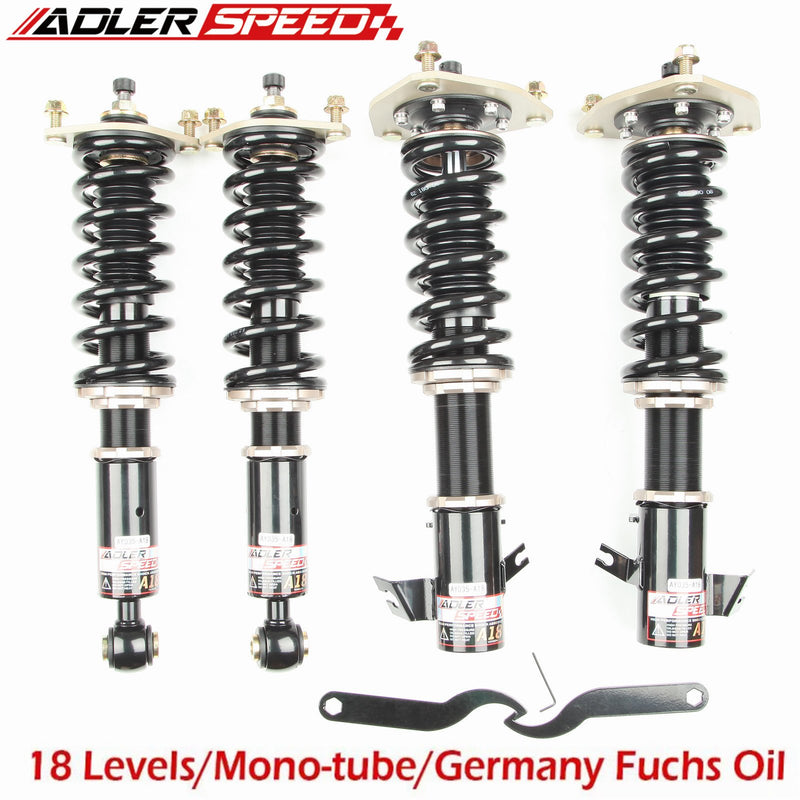 ADLERSPEED 18 Way Adjustable Coilovers Suspension Kit For Mitsubishi Mirage 1997-01 (CJ4A)