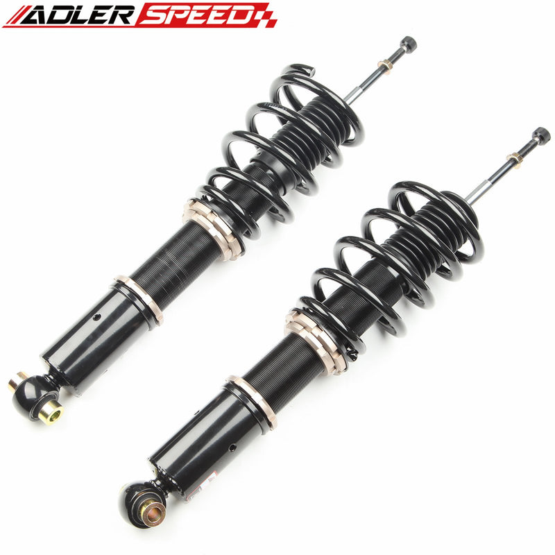 ADLERSPEED 32 Click Mono Tube Adjustable Height Coilovers Shocks Kit for 1998-2001 SAAB 9-5