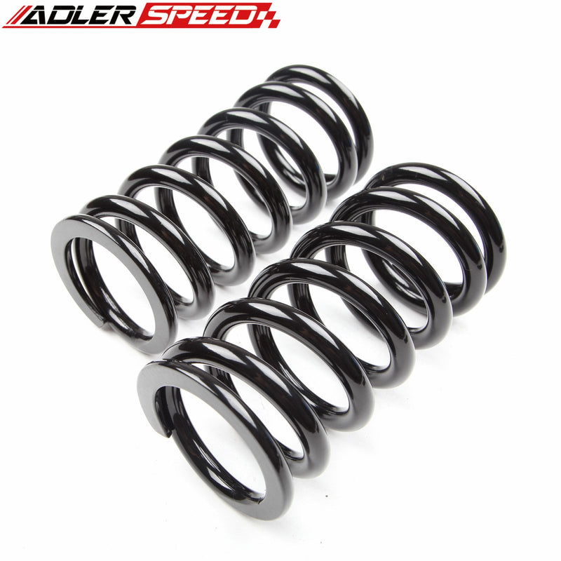 ADLERSPEED 2PCS Custom Coilovers Springs ID 62mm 7kg 170mm Length - Black