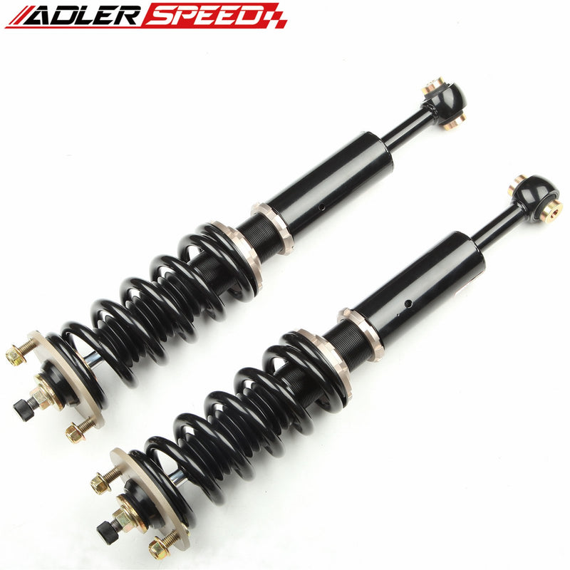 US SHIP ! ADLERSPEED Front & Rear Coilovers Strut Shocks 18 Levels For 98-02 Honda Accord 99-03 Acura TL 01-03 CL