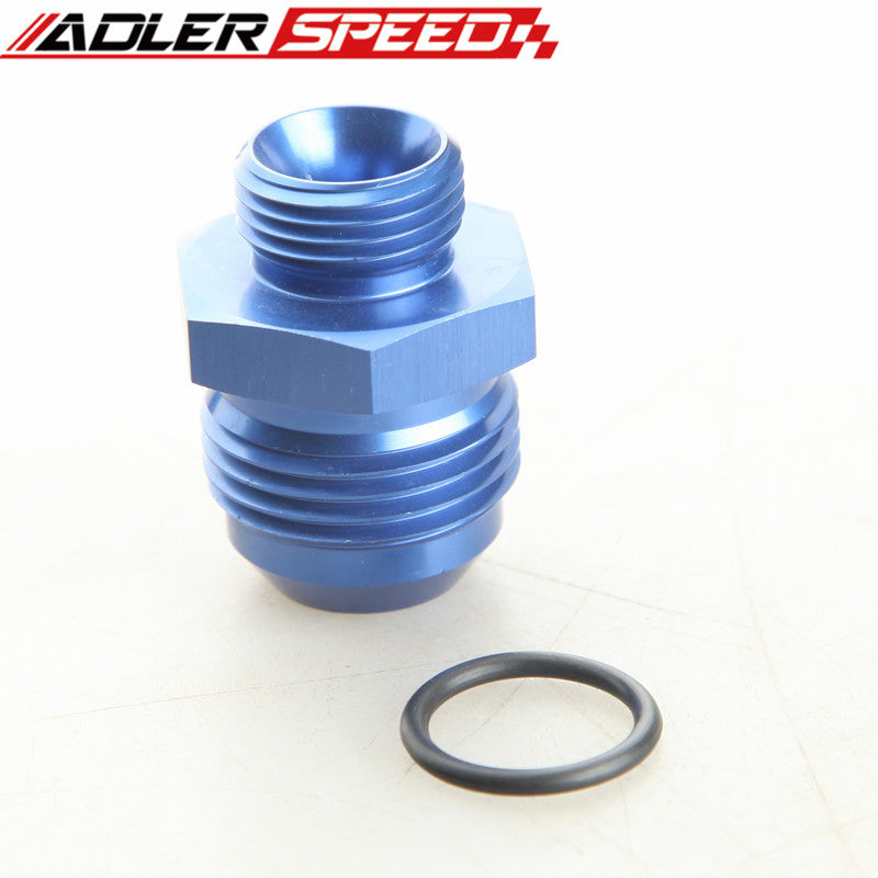 AN12 to AN8 Male Flare To Straight Cut O-Ring Aluminum Alloy Adapter Fitting