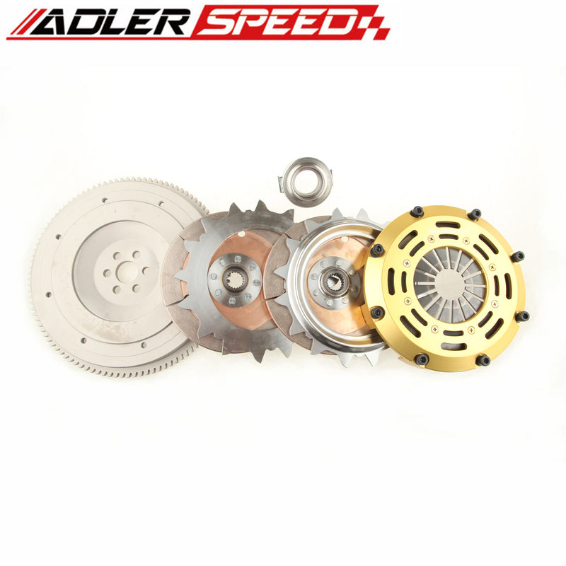 ADLERSPEED RACING CLUTCH TWIN DISC KIT For CHEVY GEO TRACKER SUZUKI SIDEKICK X-9