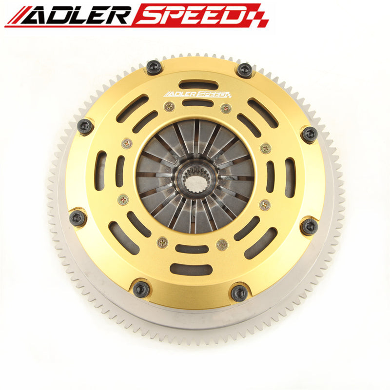 ADLERSPEED RACING CLUTCH TWIN DISC KIT For CHEVY GEO TRACKER SUZUKI SIDEKICK X-9