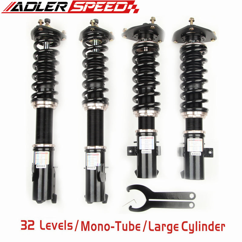 Adlerspeed 32 Level Adjust Mono Tube Coilover Suspension For 92-99 Subaru Legacy